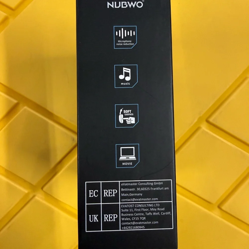 HW02 Black Computer Headset